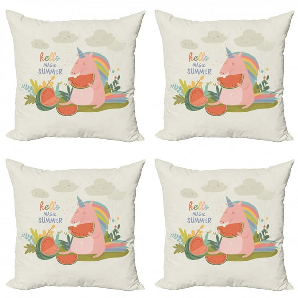 18x18 Unicorn Gifts Funny Kindergarten Teacher Magical Floral Throw Pillow Multicolor 18x18 Unicorn Gifts Funny Kindergarten Teacher Magical Floral Throw Pillow Multicolor